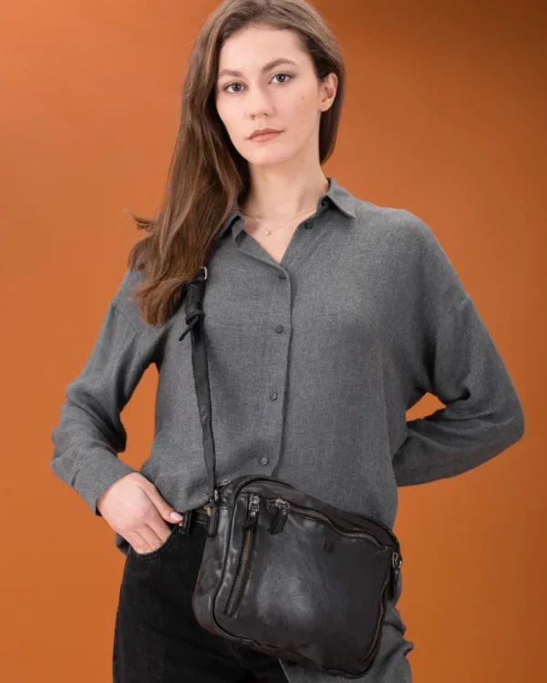 Mujer BIBA Bandolera<Bandolera Greenville De Piel
