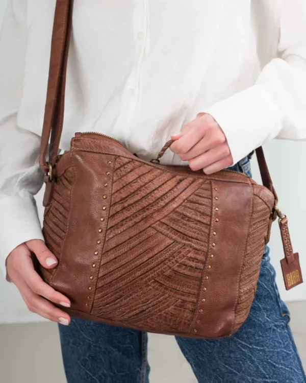 Mujer BIBA Bandolera<Bandolera Mcbee De Piel