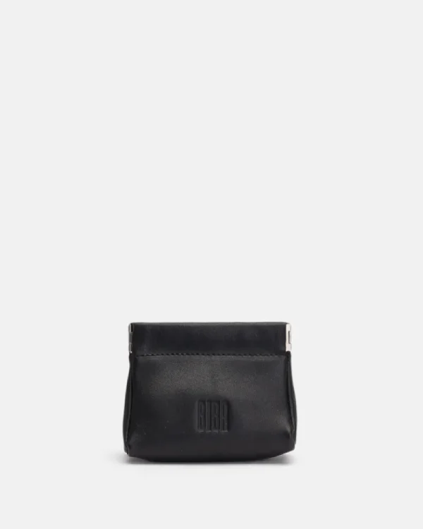 Mujer BIBA Estuches Y Neceseres<Pouch De Piel Natural Para Moneras Con Cierre Fuelle |