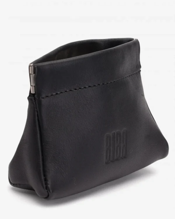 Mujer BIBA Estuches Y Neceseres<Pouch De Piel Natural Para Moneras Con Cierre Fuelle |